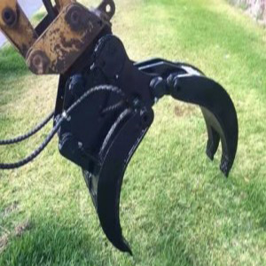 CE Certificated Eccentric pin Hydraulic grapple for excavators